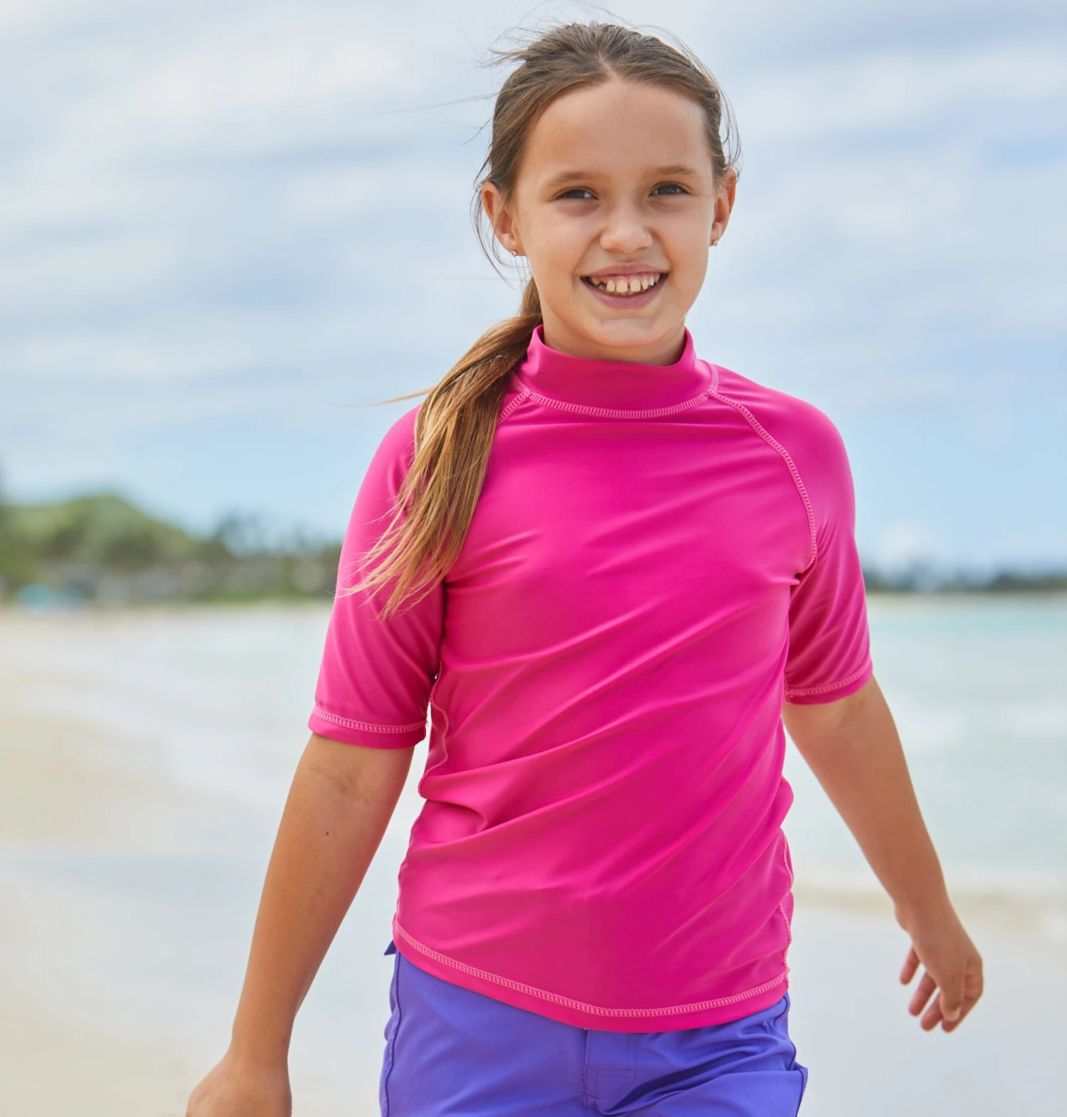 Kid's Short Sleeve Sun & Swim Shirt - Image 9
