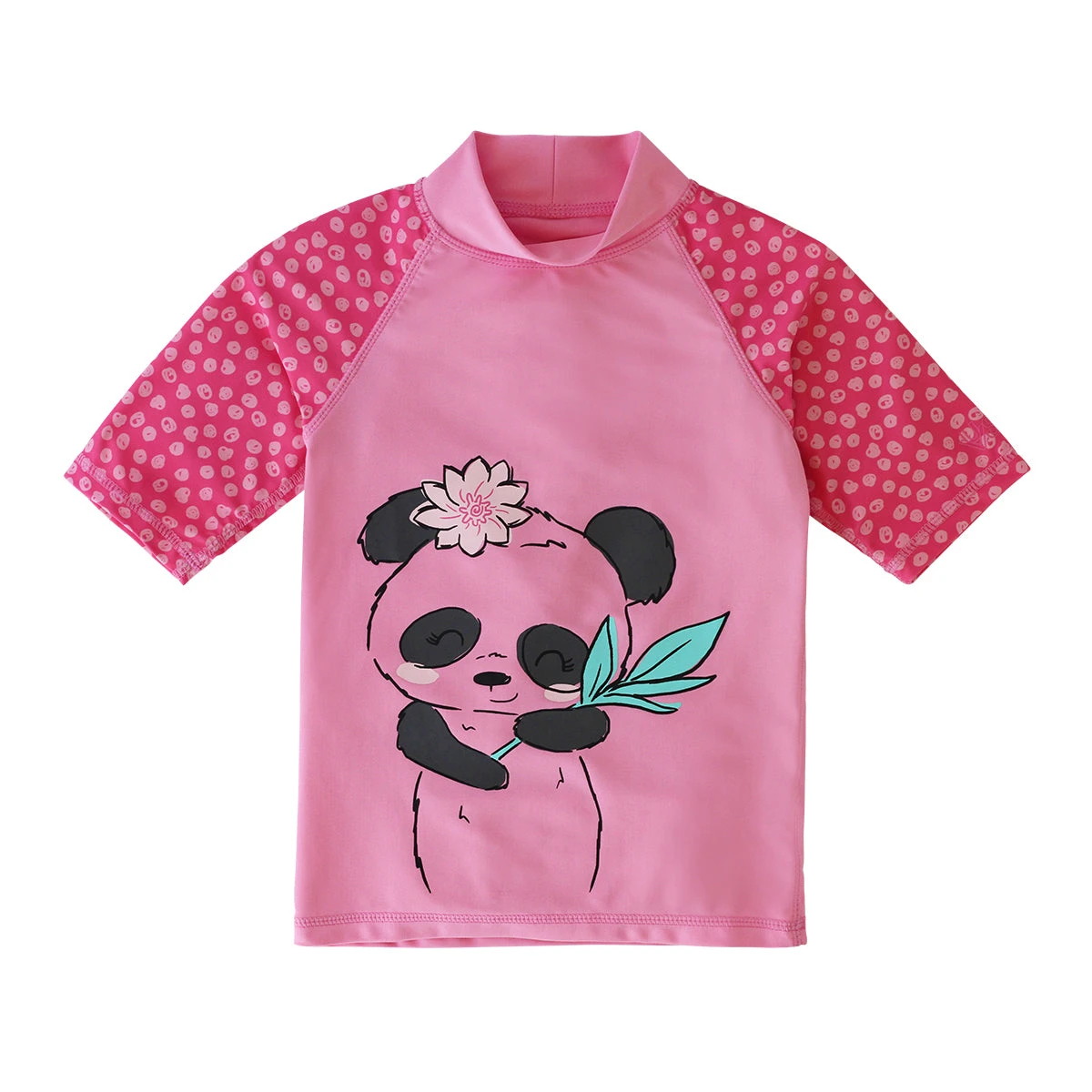 Girl's Short Sleeve Sun & Swim Shirt - Image 3