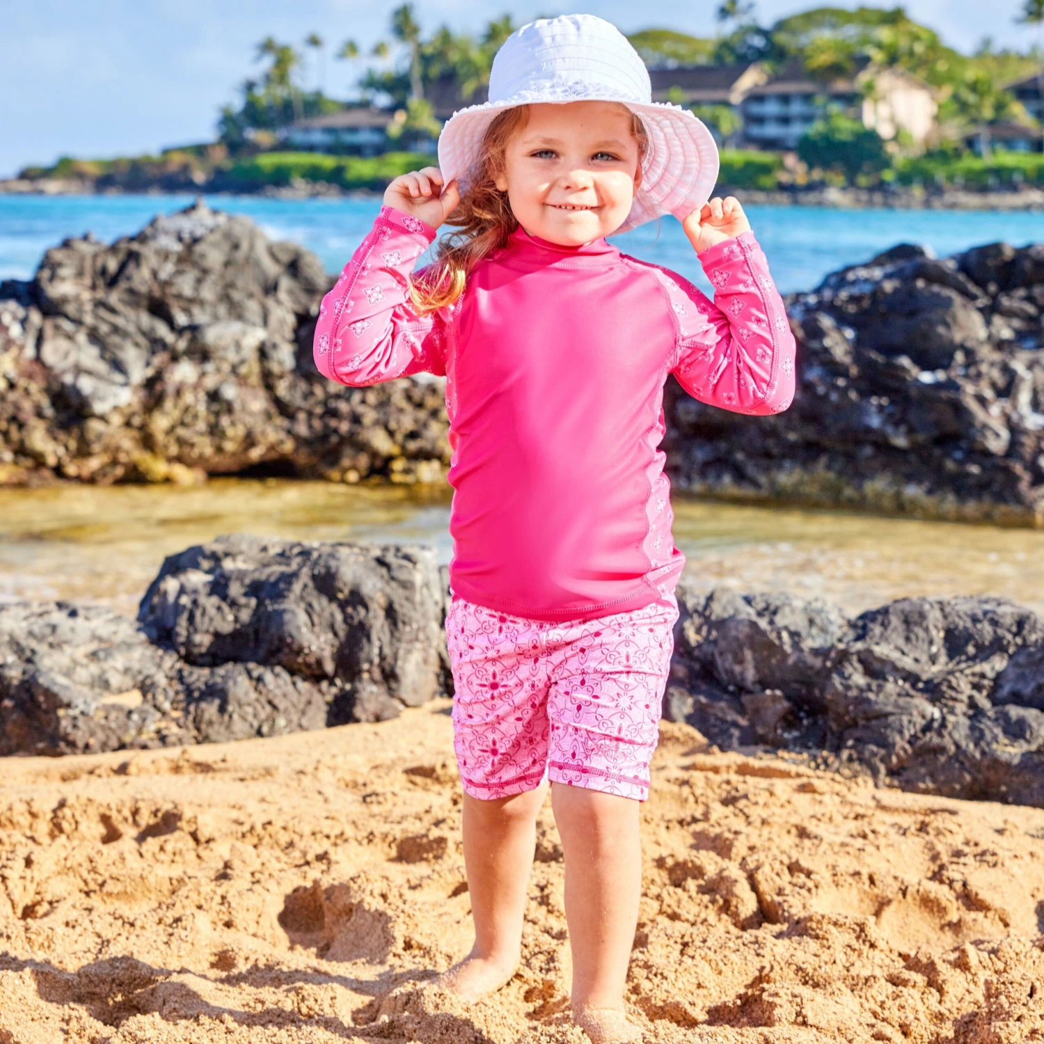 Girl's Long Sleeve Sunny Swim Shirt | FINAL SALE - Image 10