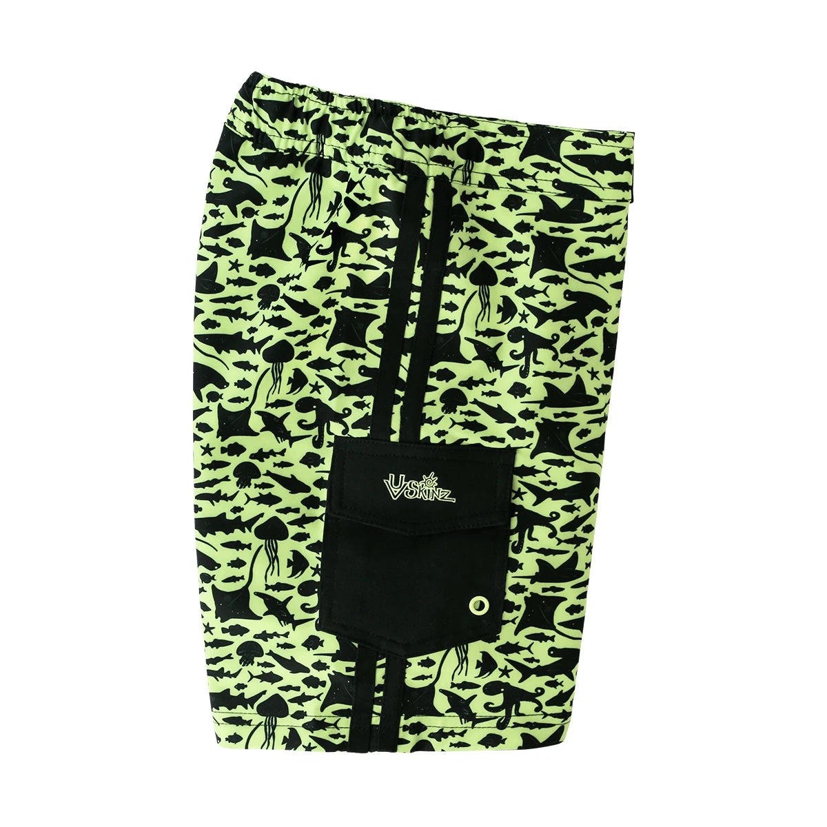 Boy's Racer Stripe Board Shorts - Image 2