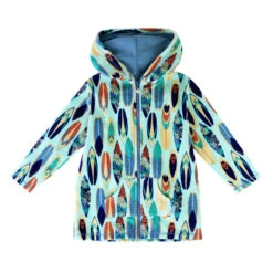 Boy's Hooded Terry Beach Cover-Up