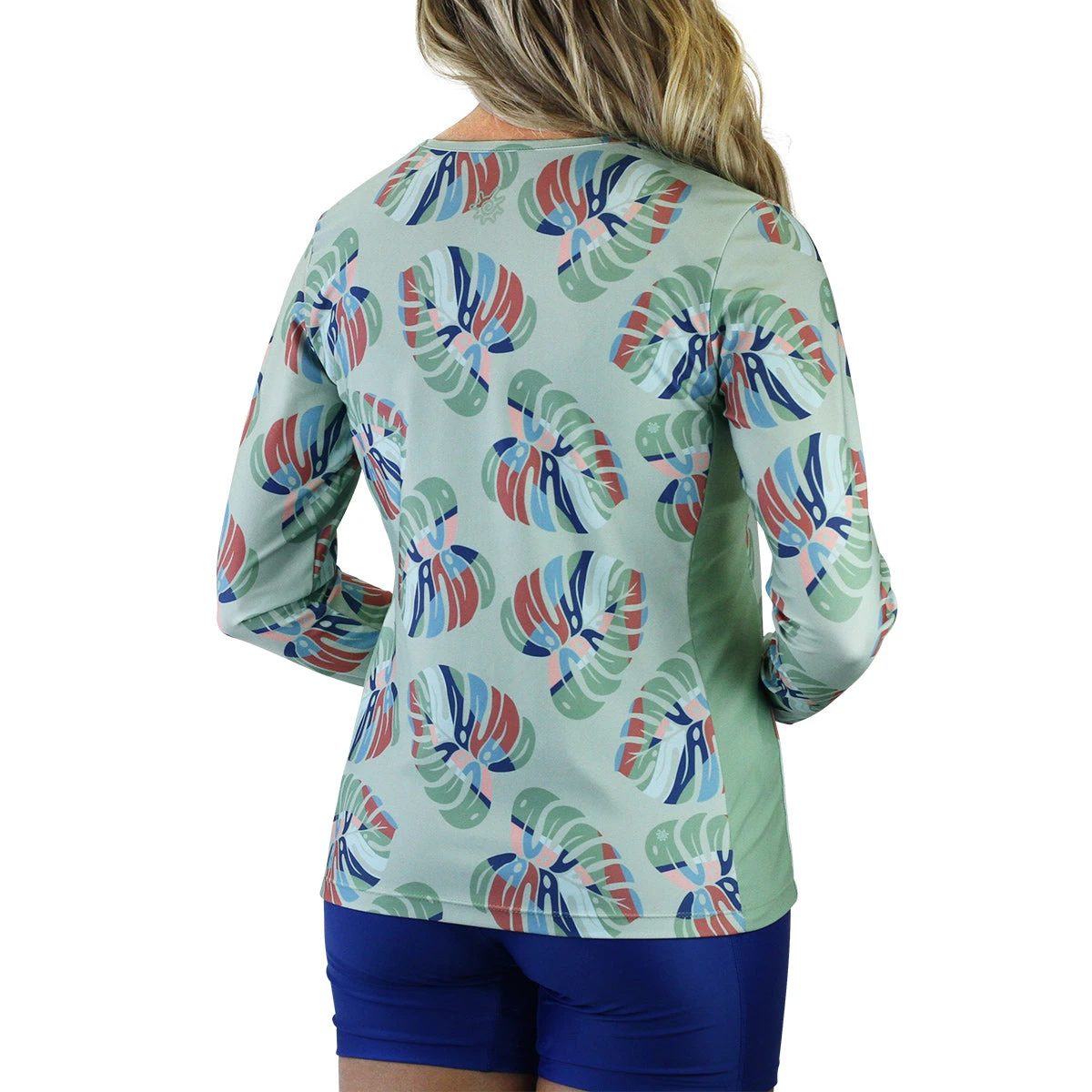Women's Long Sleeve Crew Sun & Swim Shirt - Image 2