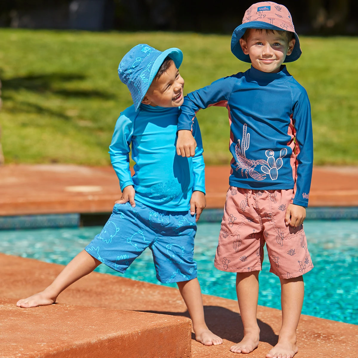 Boy's Long Sleeve Adventure Sun & Swim Shirt - Image 3